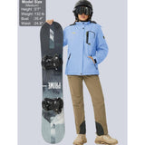Women's Waterproof Fleece-Lined Ski Jacket