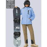 Women's Waterproof Fleece-Lined Ski Jacket