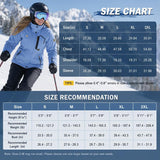 Women's Waterproof Fleece-Lined Ski Jacket