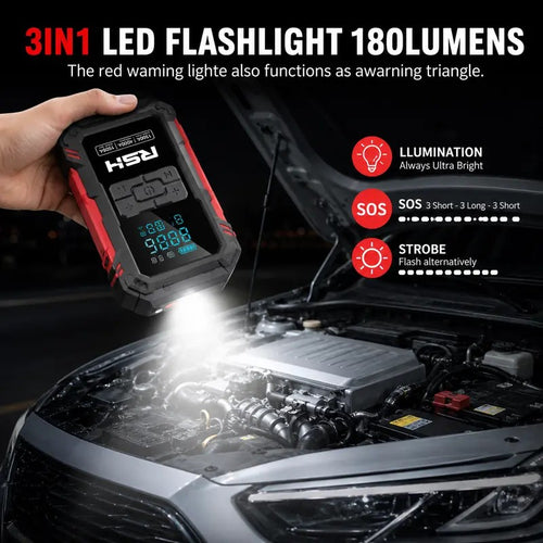 12V Jump Starter & Tire Inflator