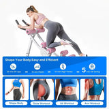 MERACH Foldable Ab Trainer with LCD Monitor