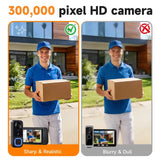 Wireless Doorbell Camera with 4.3" Monitor