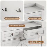 Narrow Shoe Storage Cabinet