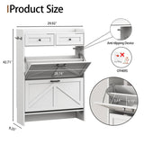 Narrow Shoe Storage Cabinet