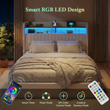 Lift-Up Storage Bed Frame