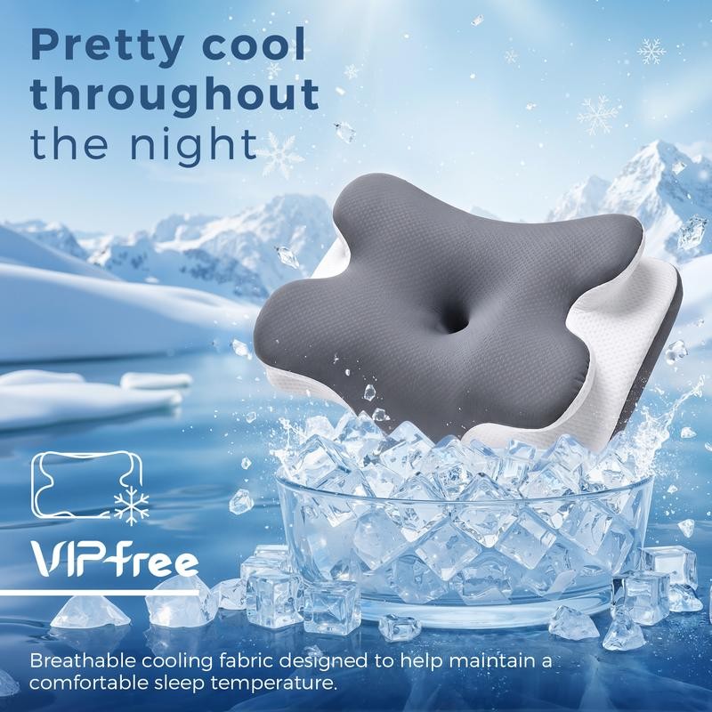 Cooling Memory Neck Pillow