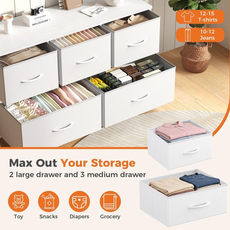 5-Drawer Storage Tower